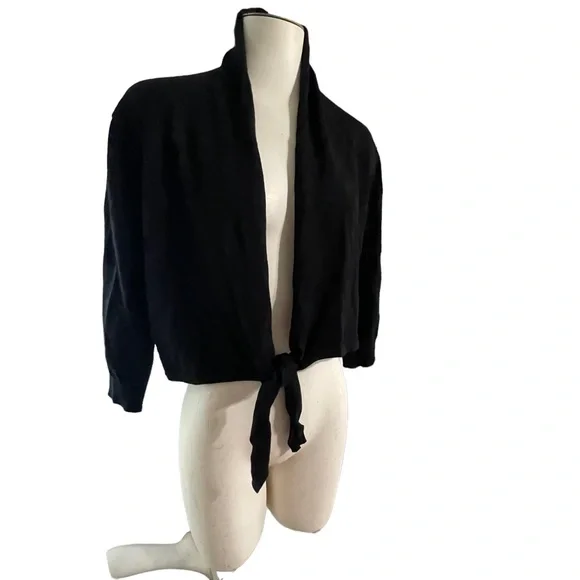 Retrology tie open front sweater size medium - Picture 16 of 16